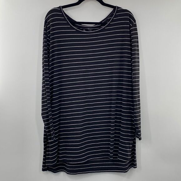 Terra & Sky Tops - 3For$20 Terra Sky Black &Whiite LongSleeve size Ox